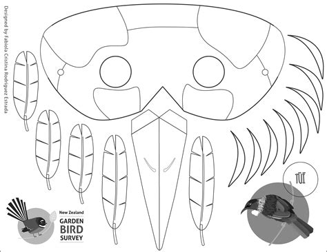graphics bird masks outlines datasets manaaki whenua landcare