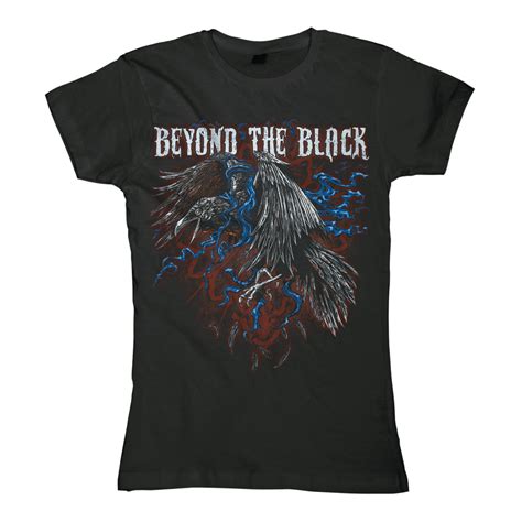bravado raven beyond the black girlie shirt