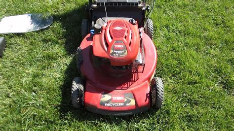 toro   recycler personal pace lawn mower model  craigslist find march