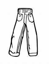 Jeans Clipart Pants Coloring Clip Colouring Pages Cliparts Wrangler Library Print Clipground Popular Girls Codes Insertion sketch template