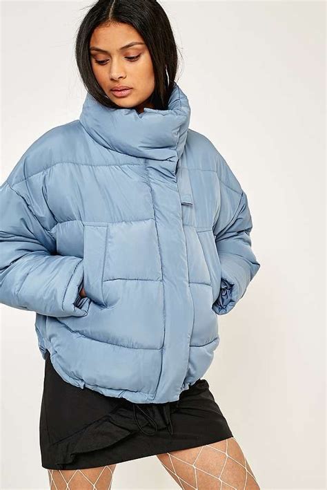 light  dark blue pillow puffer jacket jacken frauen jacken steppjacke