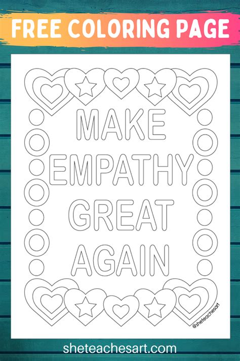 coloring page  empathy great  coloring pages