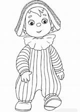 Andy Pandy Coloring Pages Pintar Colorir Cartoons Colour Drawing Cabbage Patch Doll Printable Para Colorear Paint Dibujos Desenhos Drawings Desenho sketch template