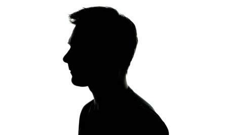 male portrait silhouette at getdrawings free download