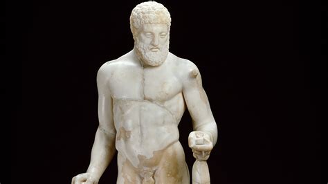 hercules greek god statue