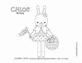 Sheets Colouring Coloring Kids Easter Crafts Printable Pages Cute Cuddle Kind Cuddling Holiday Sheet Chloe Bunny Printables Do Holidays Arts sketch template