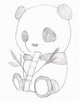 Panda Coloring Cute Baby Pages Pandas Drawing Eating Bamboo Printable Kids Cartoon Tech High Getdrawings Color Print Getcolorings Anime Animal sketch template