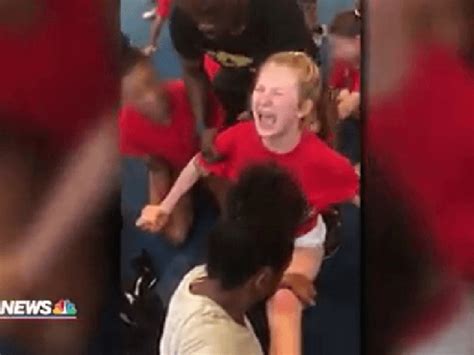 video denver high school cheerleaders repeatedly forced into splits