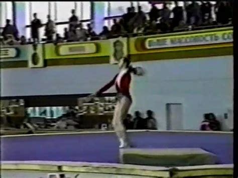 Flashback 1990 Ussr Championships Olesya Dudnik Urs Fx Flashback