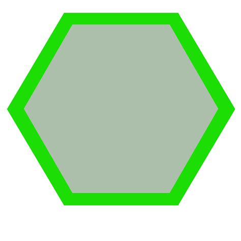 hexagon clipart    clipartmag