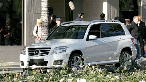 mercedes glk undisguised on the set of sex and the city