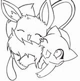 Pokemon Eevee Coloring Mew Drawing Pages Evolution Chibi Drawings Cute Color Colouring Evolutions Printable Print Template Getdrawings Suggestions Keywords Better sketch template