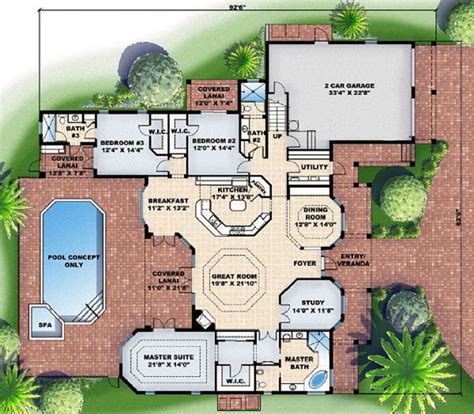 custom home floor plans house plan ideas