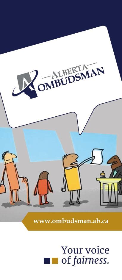 promotional materials alberta ombudsman
