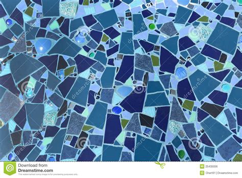 blue mosaic stock photo image  background ornate