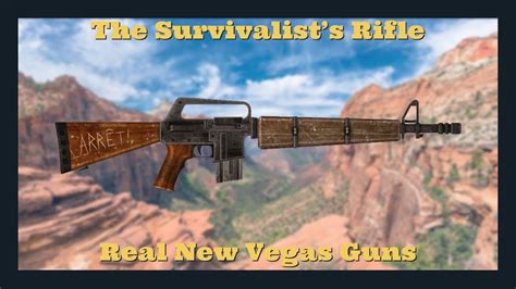 survivalists rifle real  vegas guns youtube