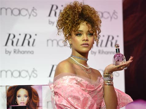 rihanna s perfume launch taken over by anti fur activists