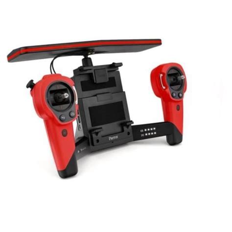 skycontroller rouge parrot pour bebop drone cdiscount jeux jouets
