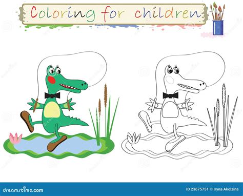 het kleuren voor kinderen vector illustratie illustration  insect