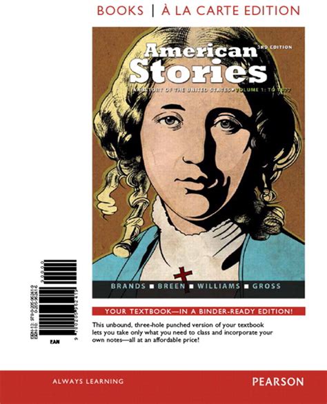 american stories a history of the united states volume