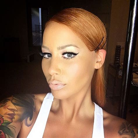 amber rose is unrecognizable in new disney inspired wig e news