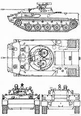 Bmd Blueprints Tank sketch template