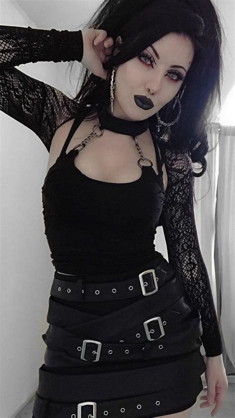 pin by spiro sousanis on kristiana goth model gothic fashion women