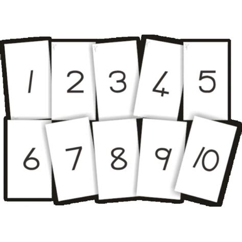 images  printable number cards   printable number card