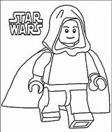 Wars Coloring Star Pages Easy sketch template