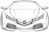 Acura Nsx Pict Fresh Jdm Honda sketch template
