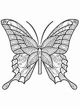 Mandala Zentangle Vlinders Kleurplaat Moeilijk Farfalle Schmetterling Ausmalbilder Difficult Schmetterlinge Supercoloring Schwer Kleurplaten Mandalas Ausmalbild Vlinder Intricate Bellissime Stemmen Malvorlage sketch template