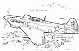 Kampfflugzeuge Yak Malvorlagen sketch template