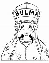 Bulma Dbz Vegeta Pintar Ludinet Tudodesenhos Animes sketch template