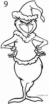 Grinch Coloring Pages sketch template