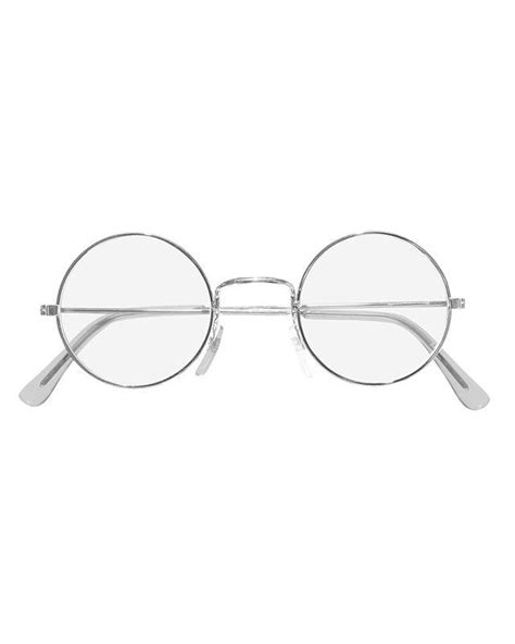 Silver Round Granny Glasses Party Delights