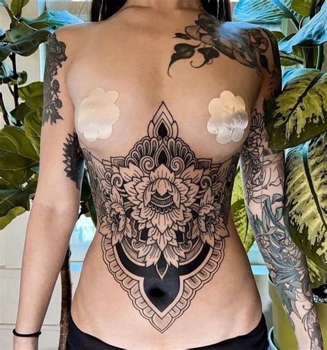 160 Exploring The Beauty Of Womens Stomach Tattoos Designs And
