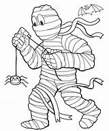 Coloring Spider Mummy Kolorowanki Malvorlagen Dzieci Yoyo Ausdrucken sketch template