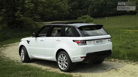 test range rover sport  autoscout youtube