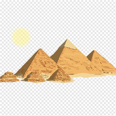 Pyramid Illustration Egyptian Pyramids Ancient Egypt