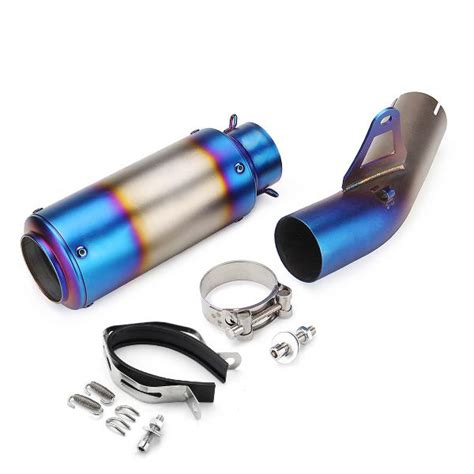 slip  full exhaust muffler system pipe middle tube tail  south africa clasf motors
