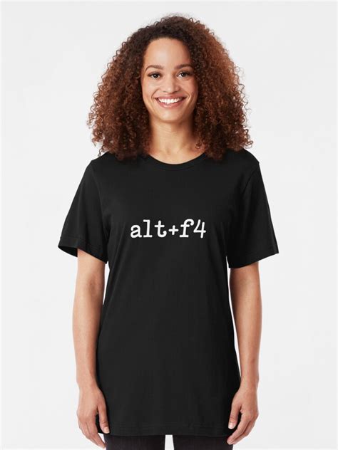 basic series alt f4 t shirt by starstonecove redbubble