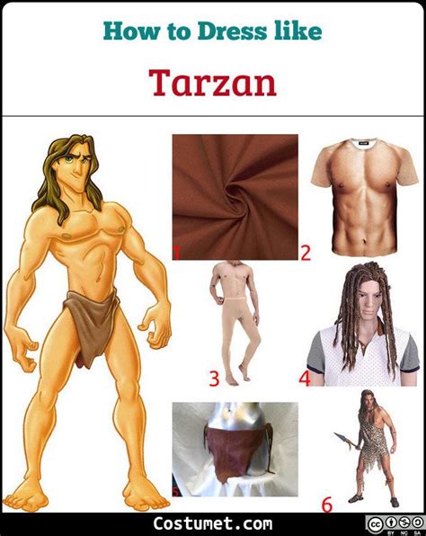 Tarzan And Jane Costume For Cosplay And Halloween 2020