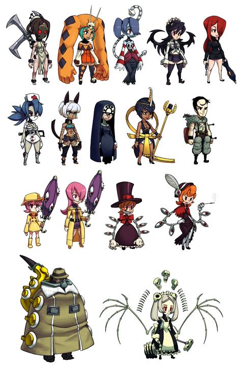 Skullgirls Skullgirls Art Character Design
