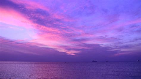 purple clouds  teal sky miami beach hd wallpaper wallpaper flare