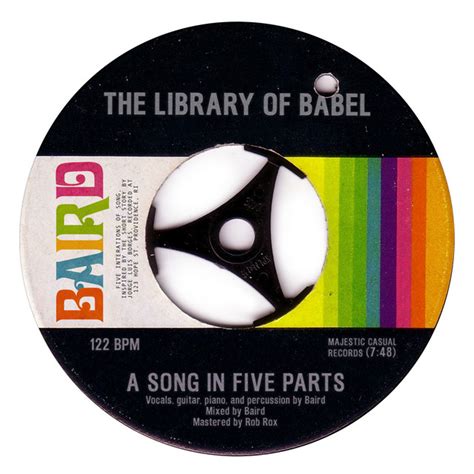 the library of babel single by baird spotify