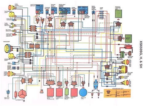 yamaha xj seca wiring diagram wiring diagram