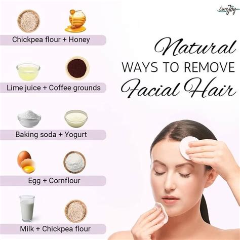 natural way to remove facial hair follow beautyhacks beauty skin
