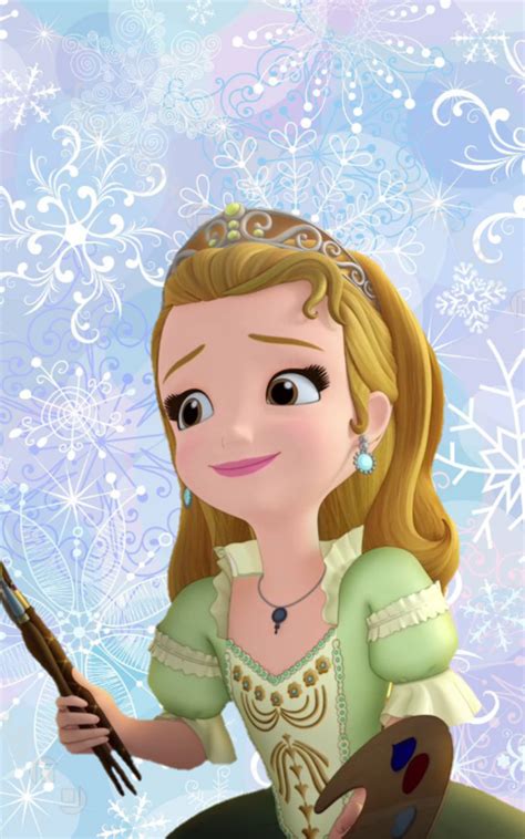 Sofia The First — Princess Amber Holiday Wallpapers