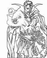 Sorcerer Supereme Sanctum Protects sketch template