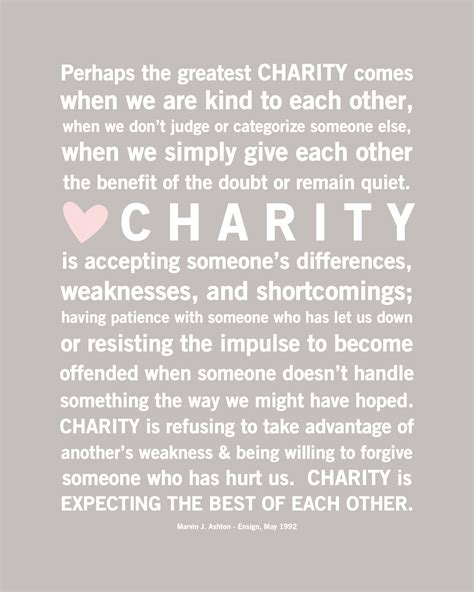 charity quote simply fresh designs